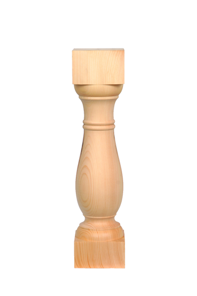 Eastern knotty Pine Wood Pedestal Legs