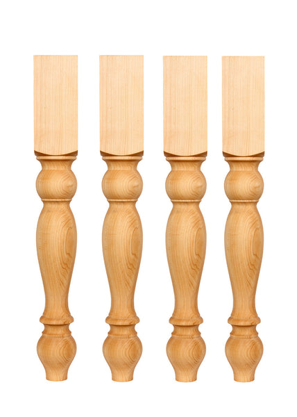 Set of four Dining Table Legs