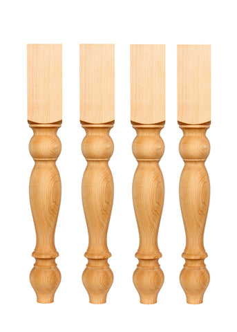 Set of four Dining Table Legs - TABLELEGSHOP