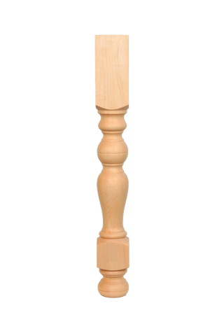 36" Unfinished Table Legs - TABLELEGSHOP